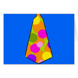 Clown Polkadot Gumball Tie Card