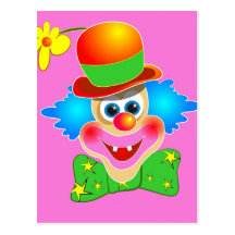 Clown Post Cards
