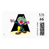 clown postage by Dennis_Holmes clown postage