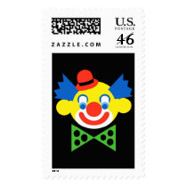 Clown postage by lonvig Clown postage