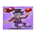 Clown postcards