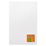 Clown pulls rabbit out of hat custom stationery