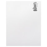 Clown reading letter customized letterhead
