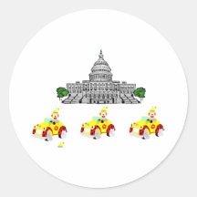 CLOWN SCHOOL STICKER