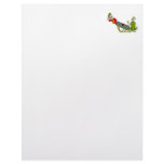 Clown shooting out of a canon personalized letterhead