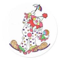 Clown Sitckers stickers