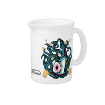 Clown Squid Pitcher