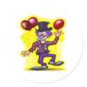 Clown stickers