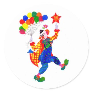 Clown Stickers sticker