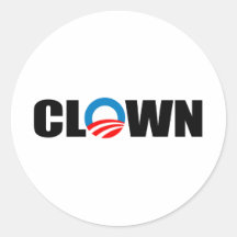CLOWN STICKERS