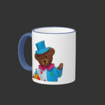 Clown Teddy mugs