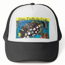 CLOWN TRIGGERFISH HAT by oceandudes CLOWN TRIGGERFISH HAT