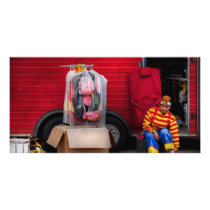Clown - Wardrobe change Photo Greeting Card