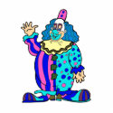 Clown waving