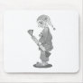 Clown with giant candy mousepads