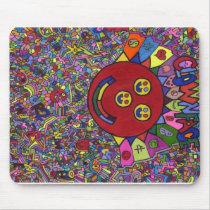 Clownface Arts Poster 2 Mouse Pad mousepads by clownfacearts Clownface Arts Poster 2 Mouse Pad mousepads