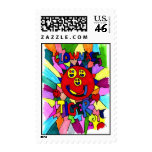 Clownface Tiger Postage Stamps