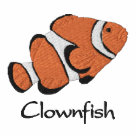 basic_polo_longsleeve - Embroidery for aquarists, ichthyologists, marine biologists, and anybody who loves this brilliantly colored saltwater fish. A bright orange Ocellaris Clownfish is embroidered onto the pocket of this polo shirt. The text below can be customized instantly.