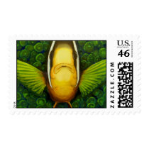 Clownfish in Anemone postage