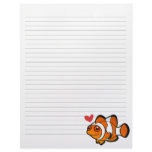 Clownfish Love Customized Letterhead