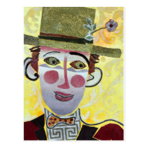Clowning Around. Post Card