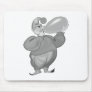 Clowning blowing up balloon mousepads
