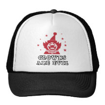 Clowns Are Evil Trucker Hat