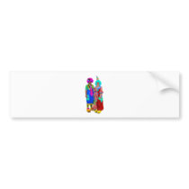 clowns bumper sticker