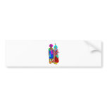 clowns bumper sticker