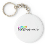 Clowns Have More Fun Keychain
