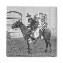 Clowns on a Horse, 1915 Fridge Magnet