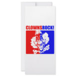 Clowns Rock! #2 rack cards