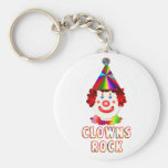 Clowns Rock Key Chains