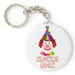 Clowns Rock Key Chains