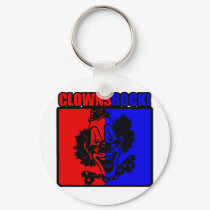 Clowns Rock! keychains