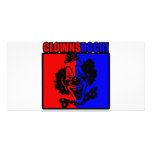 Clowns Rock! Photo Greeting Card