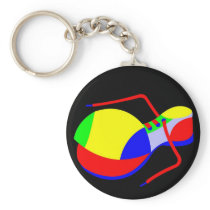 Clown's Shoe Keychains