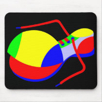 Clown's Shoe mousepads by lonvig Clown's Shoe mousepads
