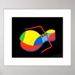 Clown's Shoe - passepartout Posters