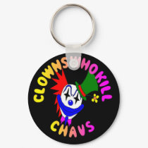 Clowns Who Kill Chavs Keyring keychains by Sladen_Dead Clowns Who Kill Chavs Keyring keychains