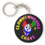 Clowns Who Kill Chavs Keyring Keychains