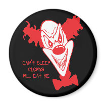 Clowns Will Eat Me magnets by countdracula Clowns Will Eat Me magnets