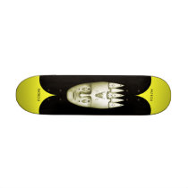 Clowns  Yellow skateboards