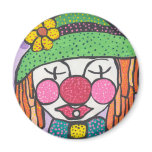 Clownzy Refrigerator Magnet
