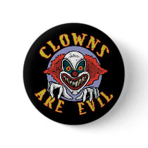 Clows are Evil buttons by countdracula Clows are Evil buttons