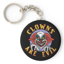 Clows are Evil Keychain