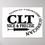 CLT NICE and PRECISE! CLINICAL LABORATORY TECH Posters