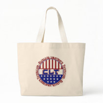 CLT PATRIOTIC CLINICAL LAB TECH USA FLAG bags