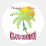 Club Chemo - Teal Stickers