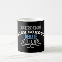 Club de la High School secundaria - discusión Taza De Café